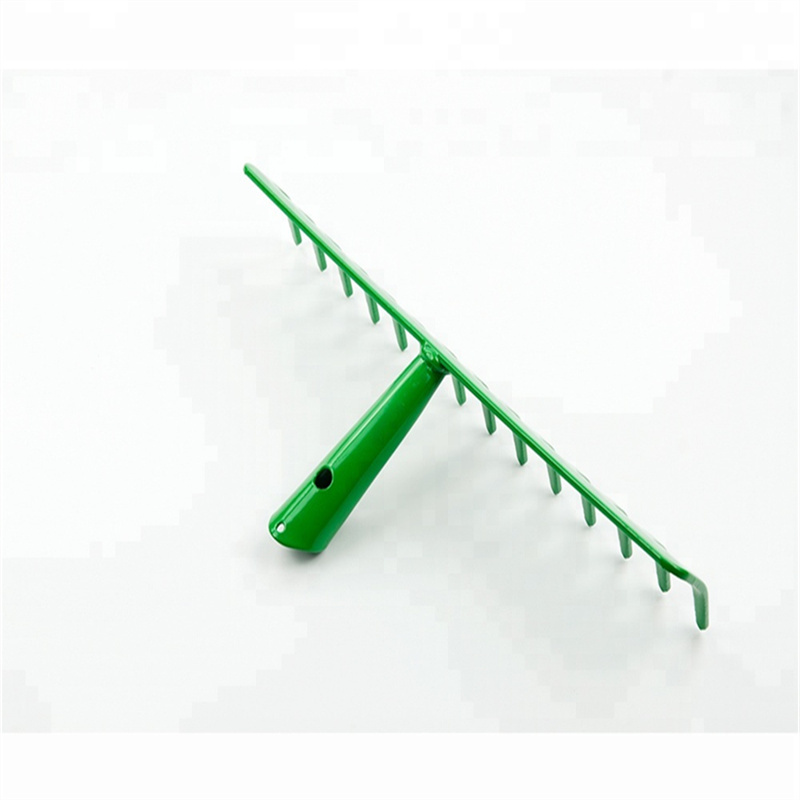 14 Teeth Heavy Duty Steel Rake  Professional Farm Grass Rake & Cultivator Harrow for Efficient Soil Work (4)