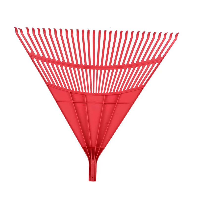 Premium 30-Tine Plastic Leaf Rake – Customizable Garden Lawn Rake for Home & Commercial Use