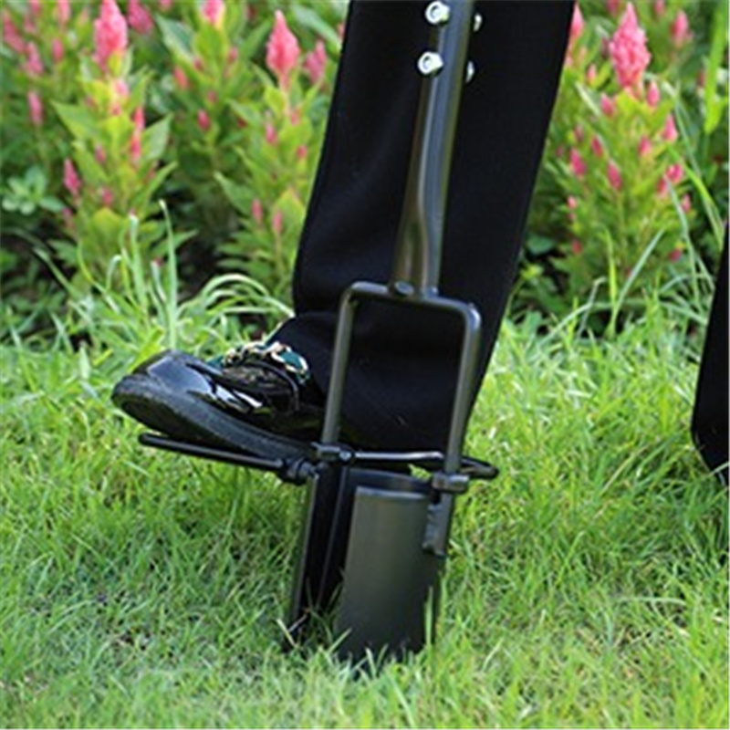 Heavy-Duty Flower Seedling Transplanter with Detachable Handle - No.45 Steel Garden Tool for Nursery & ( (5)