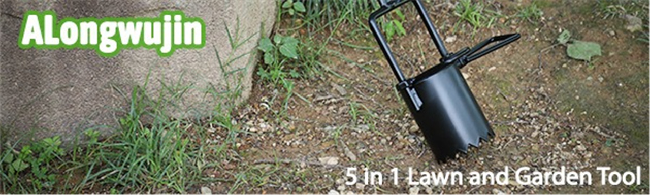 Heavy-Duty Flower Seedling Transplanter with Detachable Handle - No.45 Steel Garden Tool for Nursery & Home Gardening (4)