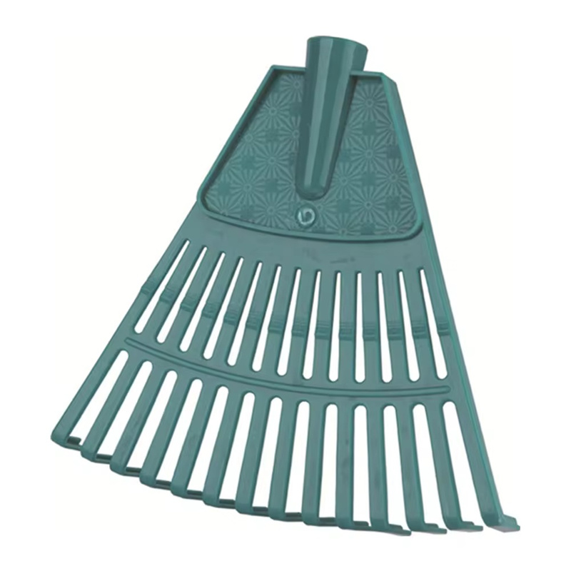 Kids Plastic Rake  Child-Safe Garden Hand Leaf Rake with 30cm Handle for Young Gardeners (3)