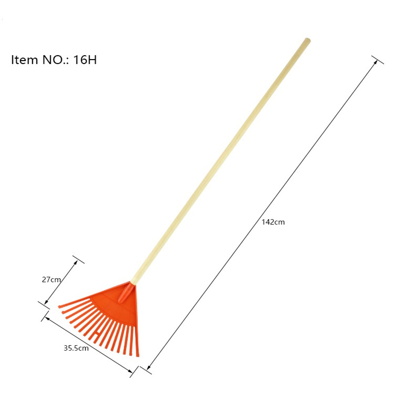 Lightweight 22 Teeth Plastic Rake (3)