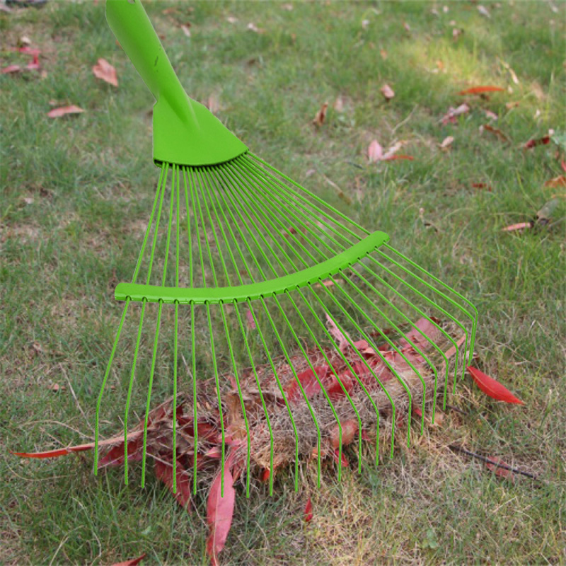 Professional Steel Lawn Rake  (9)