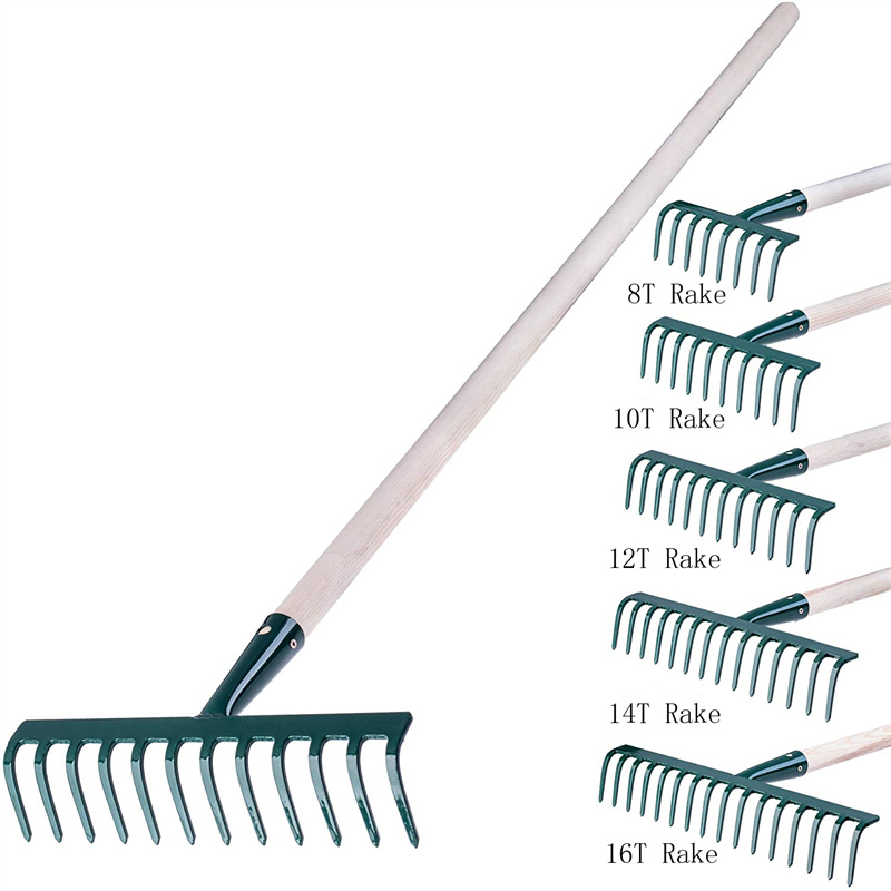 Welded small square-tooth flat rake (1)
